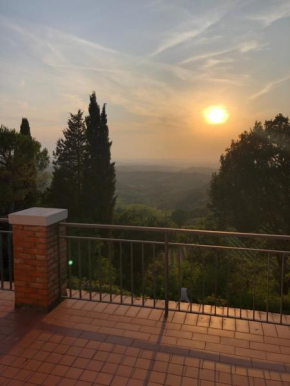 Appartamento con vista sulle colline Toscane